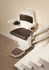 Bespoke curved stair lift from assured stairlifts